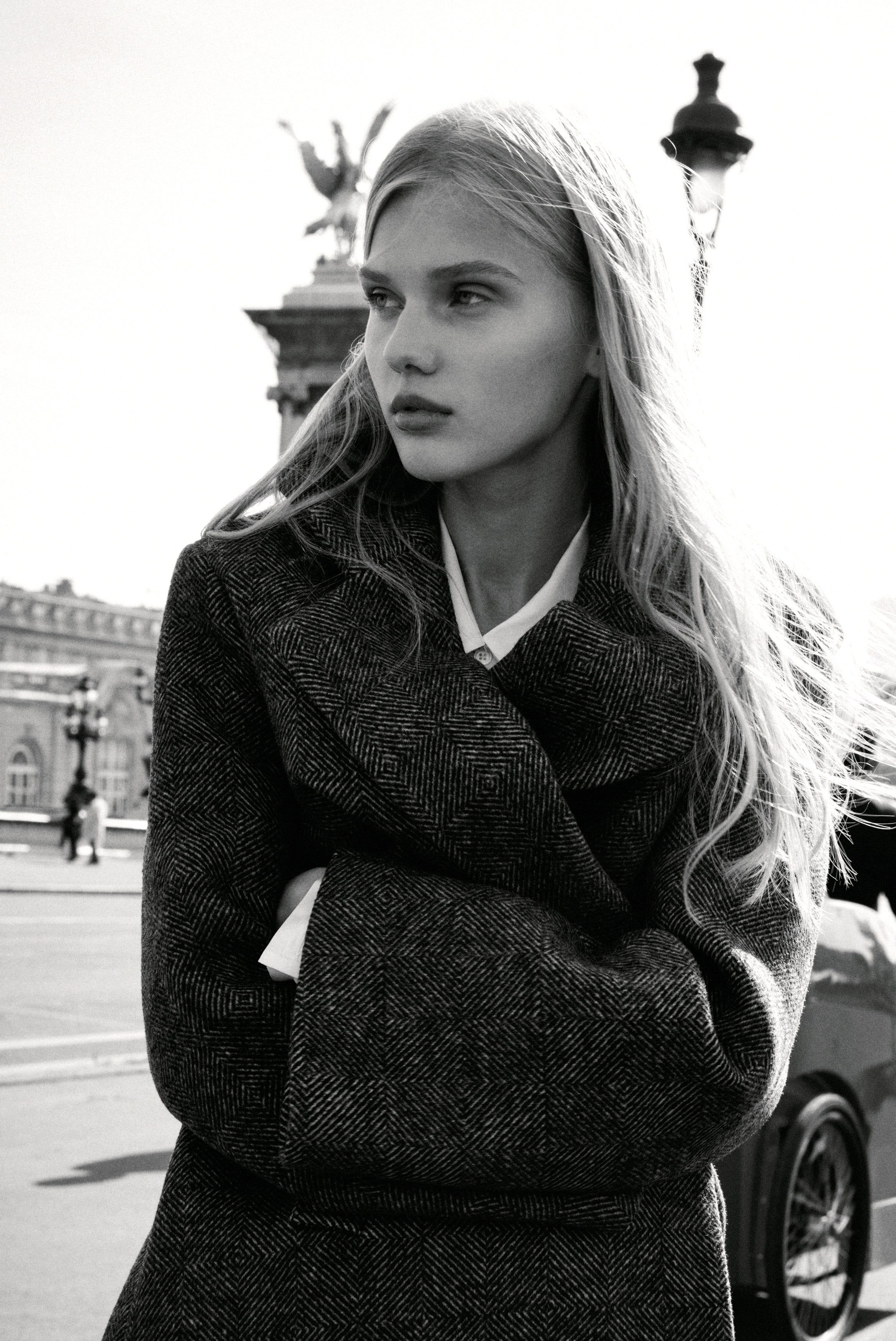 OVERSIZED COAT IN GREY Filippa Hagg